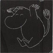 Kuoma Vinterskor för barn Lumi, Black Moomintroll