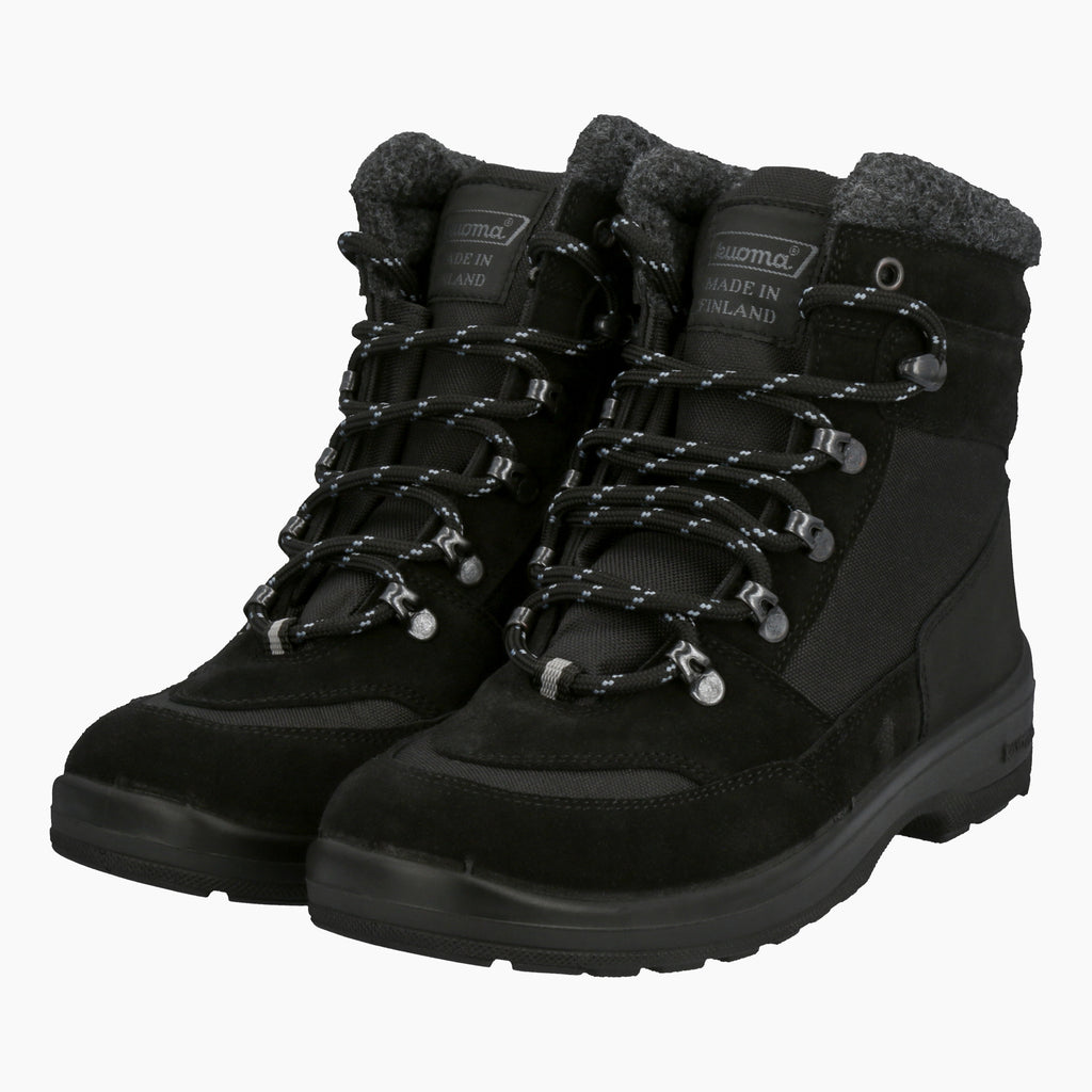 Kuoma Vinter ankelboots Tuisku, Black/Black