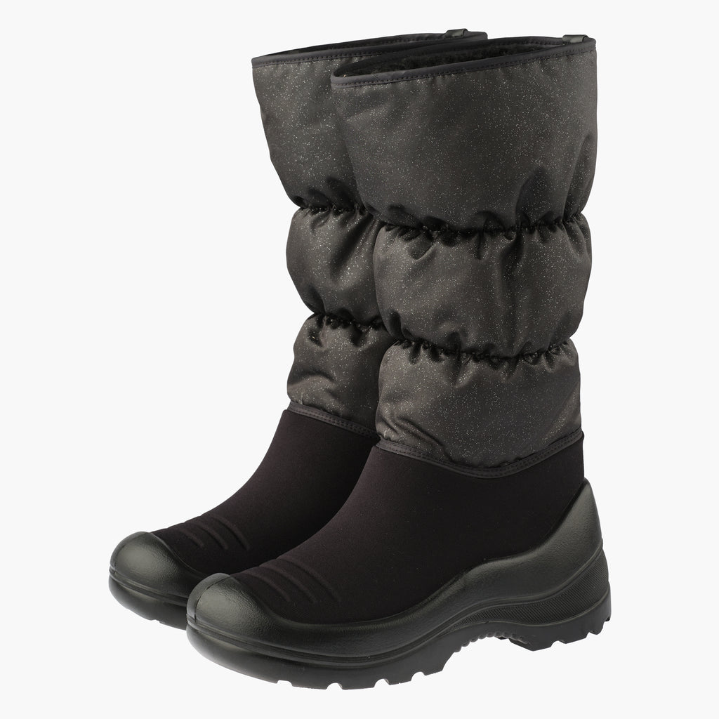 Kuoma Vinterskor Glitter, Black