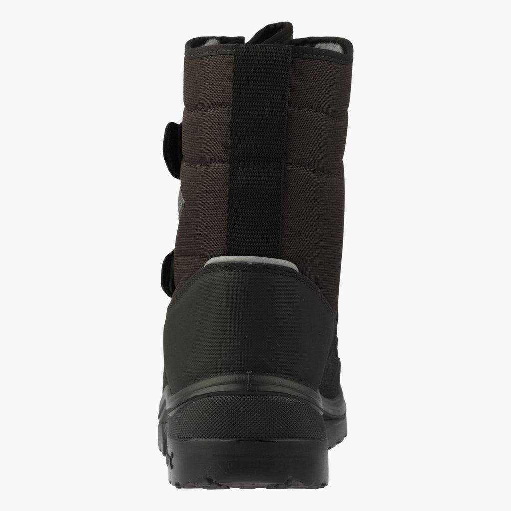 Kuoma Vinterskor med kardborreknäppning Crosser, Black/Black