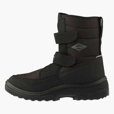 Kuoma Vinterskor med kardborreknäppning Crosser, Black/Black