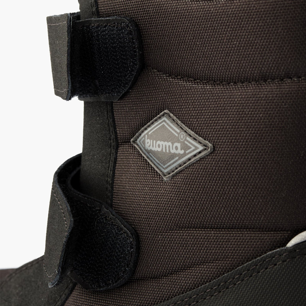 Kuoma Vinterskor med kardborreknäppning Crosser, Black/Black