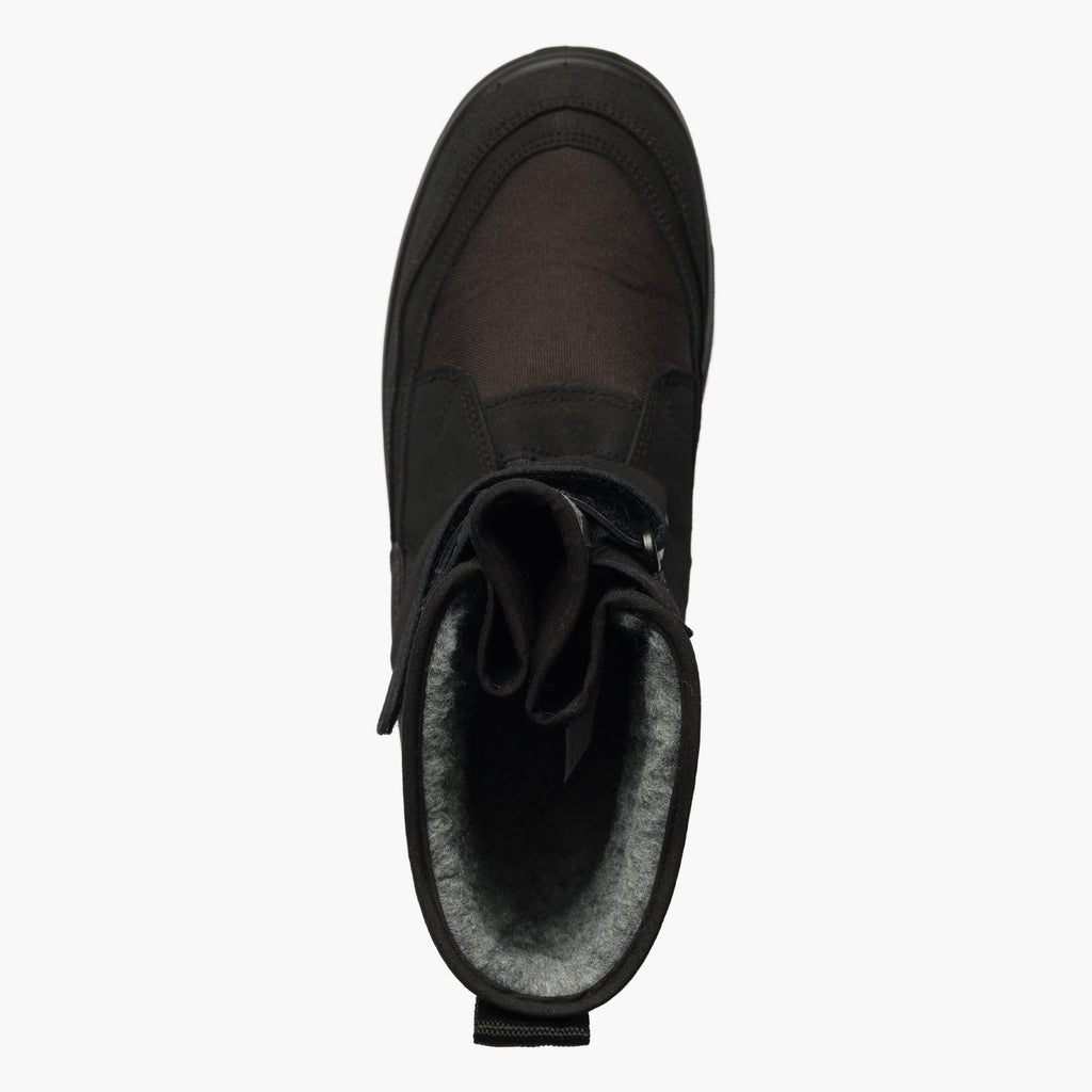 Kuoma Vinterskor med kardborreknäppning Crosser, Black/Black