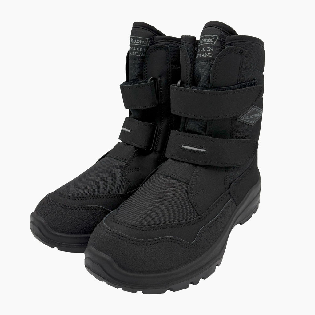 Kuoma Vinterskor Nasta Crosser med dubbar, Black/Black