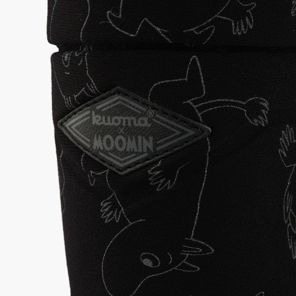 Kuoma Vinterskor för barn Putkivarsi, Black Moomintroll