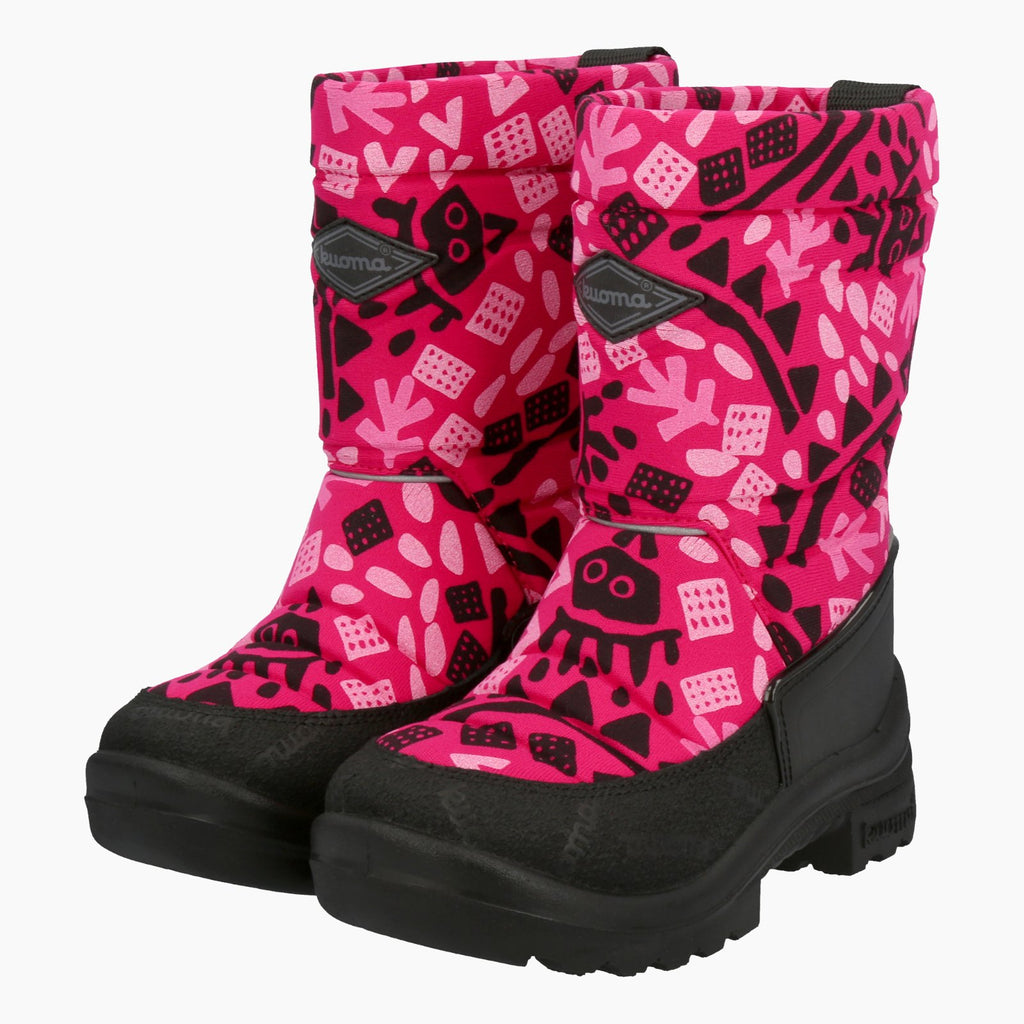Kuoma Vinterskor för barn Putkivarsi, Pink Fjell