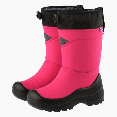 Kuoma Vinterskor för barn Lumilukko, Pink