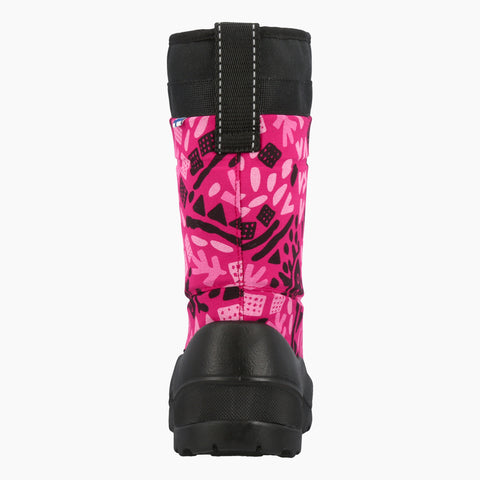 Kuoma Vinterskor för barn Lumilukko, Pink Fjell