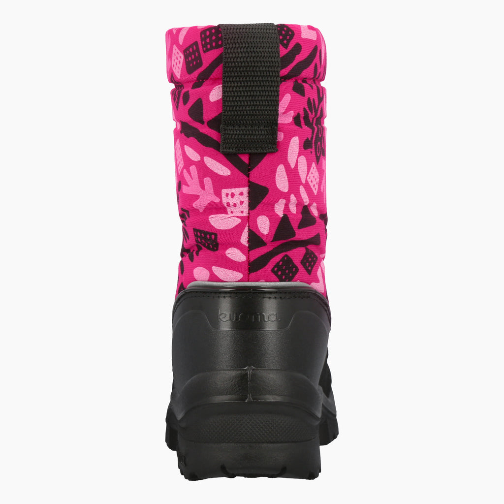Kuoma Vinterskor för barn GT ullfoder, Pink Fjell