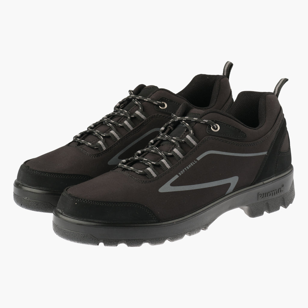 Kuoma Softshell sneakers Soft, Black