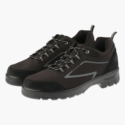 Kuoma Softshell sneakers Soft, Black