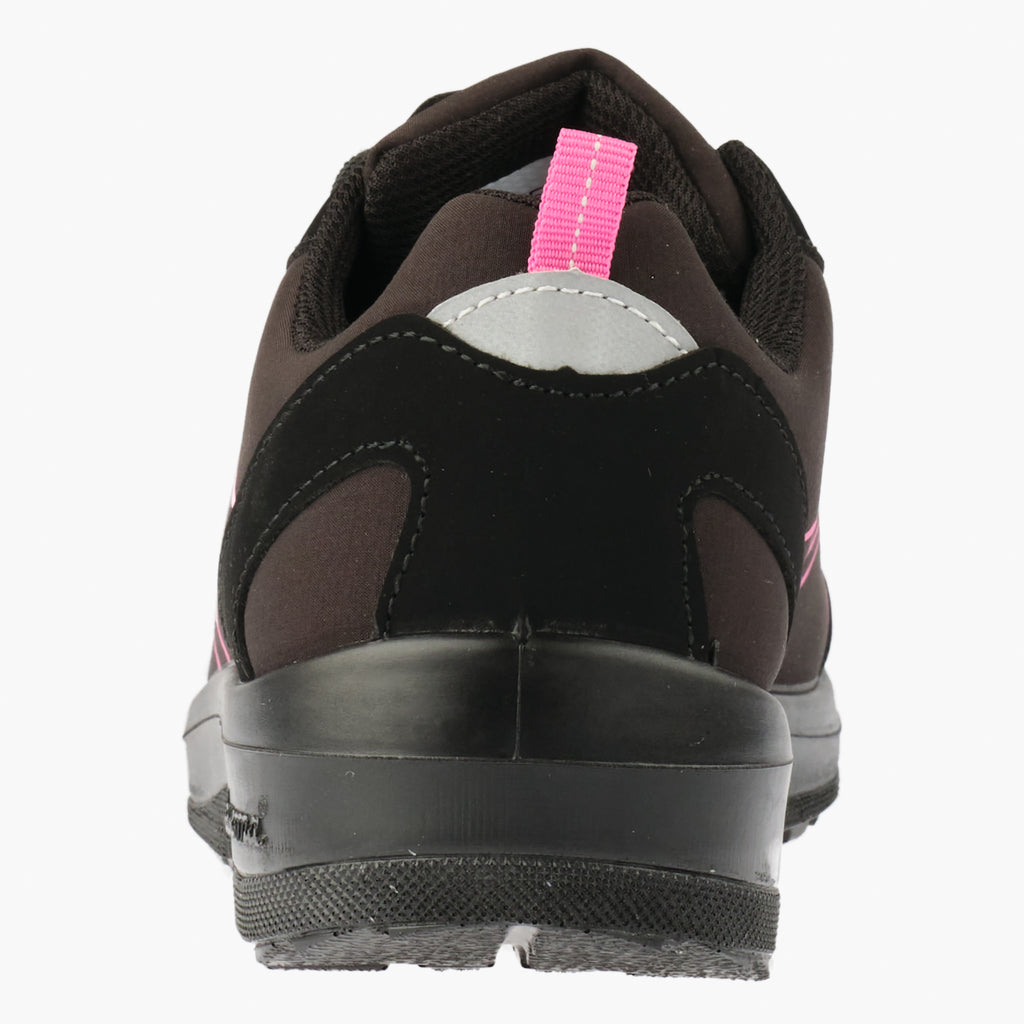 Kuoma Softshell sneakers Soft, Black/Fuxia