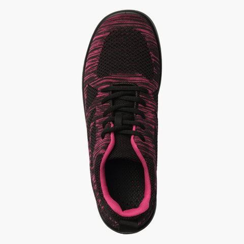 Kuoma Sneakers Linda black/fuchsia, Black/Fuxia