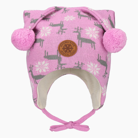 Kuoma Vintermössa för barn Porot, Pink