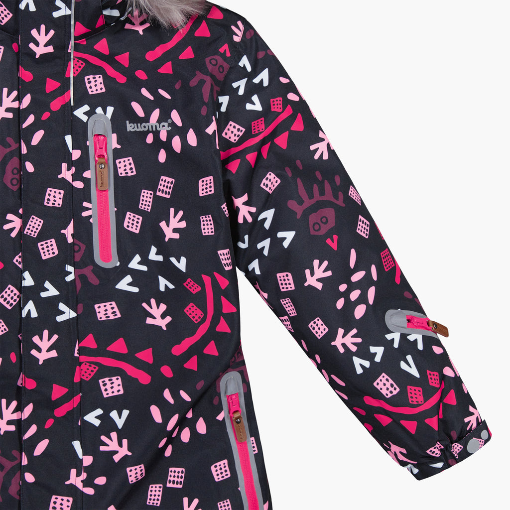 Kuoma Skidoverall för barn Henna, Pink Fjell