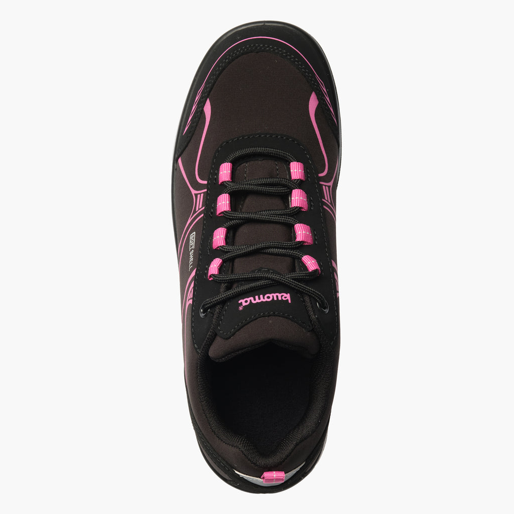 Kuoma Softshell sneakers Soft, Black/Fuxia