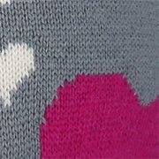 Kuoma Riemu mössa för barn, Grey Winter Heart